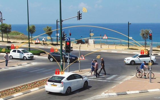 Autotalks Technology Illustration, קרדיט: Autotalks